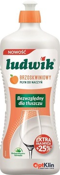  засіб для миття посуду Ludwik Персик 900 мл