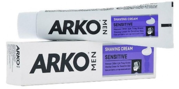  Чоловічий крем для гоління ARKO Sensitive 65 мл